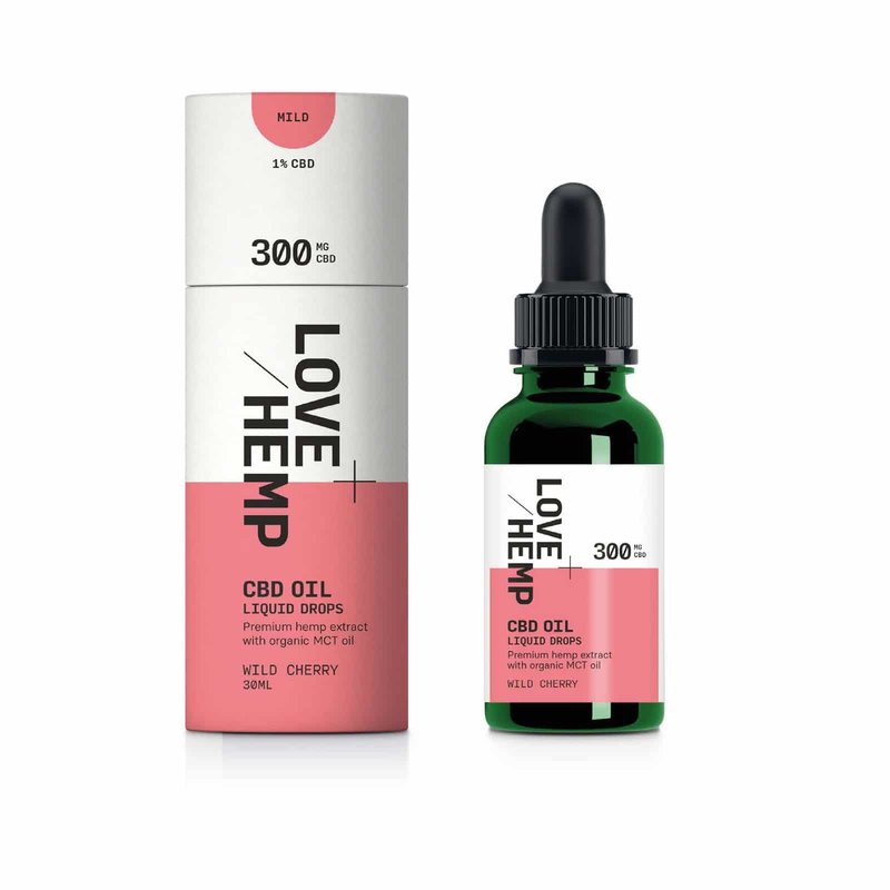 Ulei CBD 1% 300 MG CBD IN 30ML – Love Hemp